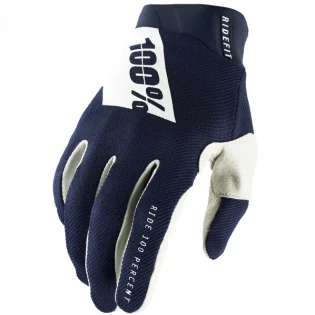 Мотоперчатки 100% Ridefit Glove Navy/White Мотоперчатки 100% Ridefit Glove Navy/White